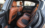 Maserati Ghibli S rear seats