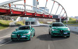 Alfa Romeo Giulia and Stelvio Quadrifoglio 2020 updates - road twin