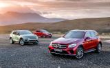 Mercedes-Benz GLC, BMW X3, Land Rover Discovery Sport