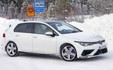 2020 Volkswagen Golf R prototype - front