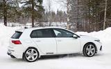2020 Volkswagen Golf R prototype - side