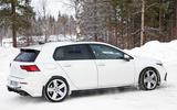 2020 Volkswagen Golf R prototype - side