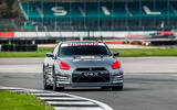 Driving the remote-controlled Nissan GT-R/C