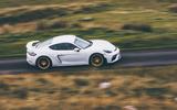 2019 Porsche 718 Cayman GT4 UK review - side