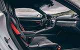 2019 Porsche 718 Cayman GT4 UK review - front seats