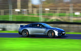 Nissan GT-R on track - side