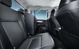 Toyota Hilux Invincible  rear seats