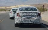 2017 Honda Civic spy picture