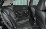 Honda HR-V Black Edition rear seats