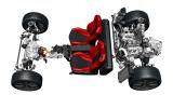 Honda NSX powertrain layout