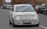 Honda Urban EV spied on the road - headlights