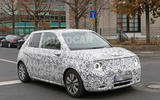 Honda Urban EV spied on the road - front