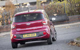 Hyundai i10 nearly-new buying guide - rear