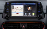 Hyundai Kona infotainment screen maps