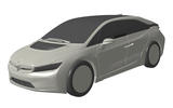 BMW electric hatchback revealed in patent images