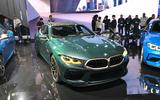 BMW M8 Gran Coupe LA show