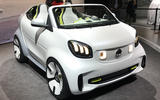 Smart Forease concept shown at Paris motor show 