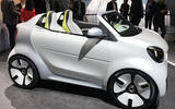 Smart Forease concept shown at Paris motor show