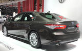 Toyota Camry shown in Paris ahead of return to Europe