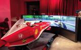 The F1 simulator at Ferrari World is surprisingly realistic