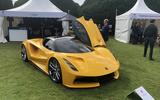 2020 Lotus Evija at Concours of Elegance - front