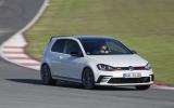 Volkswagen Golf GTI Clubsport cornering