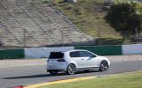 Volkswagen Golf GTI Clubsport rear cornering