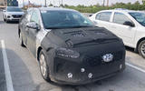 Hyundai Ioniq facelift spyshots front side