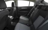  Vauxhall Insignia Grand Sport rear seats