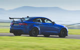 Jaguar XE SV Project 8 2018 UK first drive review - hero rear