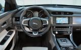 Jaguar XF dashboard
