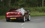 Jaguar XJ cornering - rear