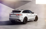 Jag F PACE 22MY 03 R Dynamic Black Exterior Rear 3 4 110821