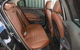 Jaguar XE 25d AWD rear seats