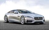 Jaguar XF 2019 Autocar rendering