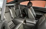 Jaguar XK rear seats