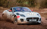 Jaguar F-Type rally car 2019 driven - Dan Prosser slide