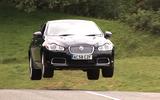 Jaguar XFR jump