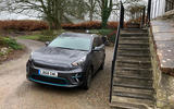 Kia e-Niro to Edinburgh - stairs