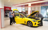 Kia Stinger GT S long-term review keys handover