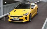 Kia Stinger GT S long-term review action top-front