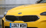 Kia Stinger GT S long-term front bumper