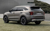 Kia Sorento рестайлинг задней части три четверти