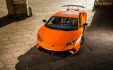Lamborghini Huracan Performante top profile