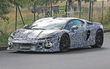 Lamborghini Huracan successor front right three quarter