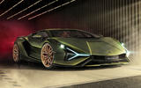 Lamborghini Sian reveal images - static front