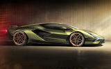 Lamborghini Sian reveal images - static side