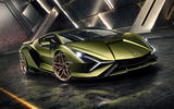 Lamborghini Sian reveal images - static front