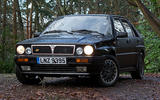 Lancia Delta HF Integrale front three quarter static