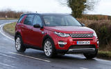 Land Rover Discovery Sport - cornering front